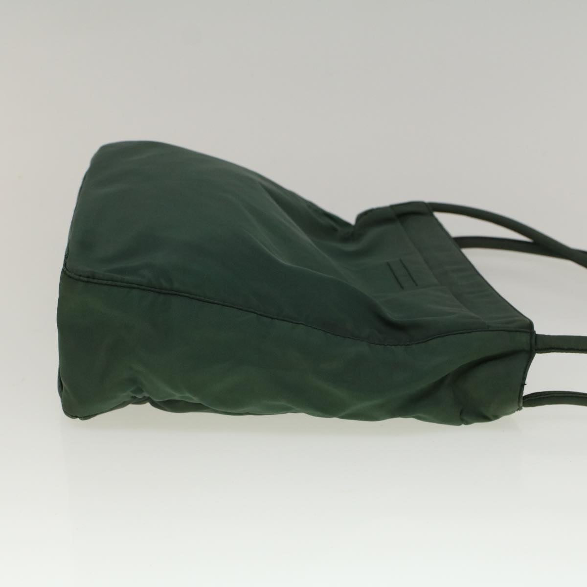 PRADA Shoulder Bag Nylon Green Auth bs9257