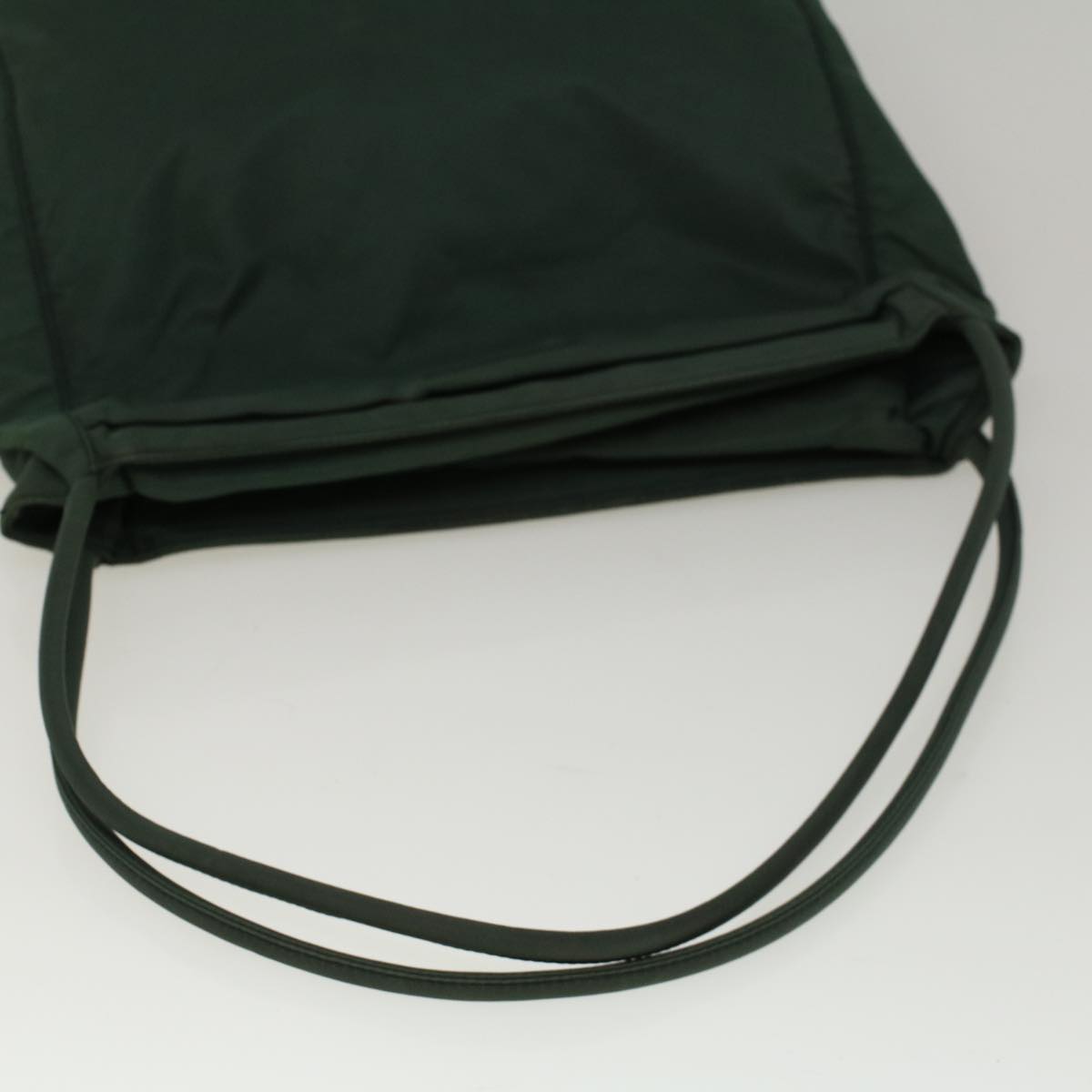 PRADA Shoulder Bag Nylon Green Auth bs9257