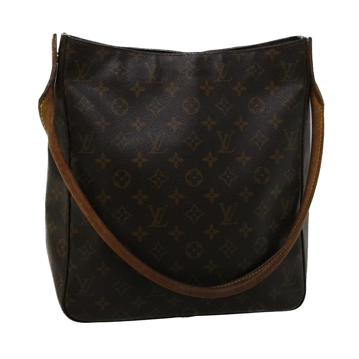 LOUIS VUITTON Monogram Looping GM Shoulder Bag M51145 LV Auth bs9296