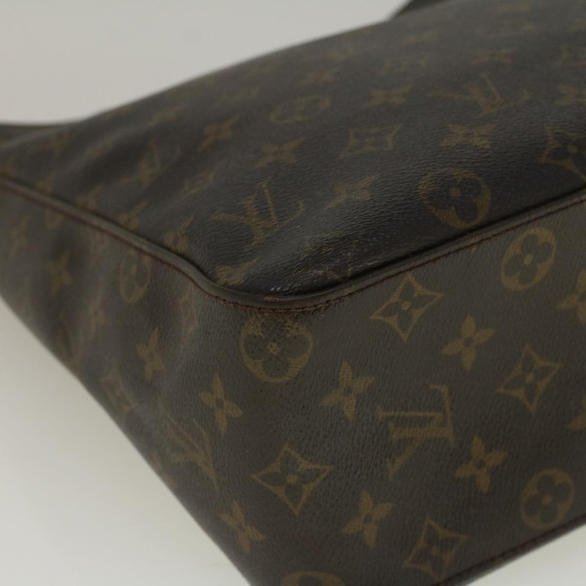 LOUIS VUITTON Monogram Looping GM Shoulder Bag M51145 LV Auth bs9296