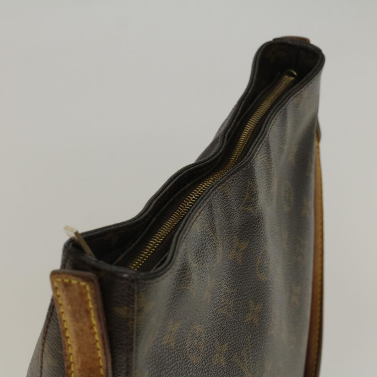 LOUIS VUITTON Monogram Looping GM Shoulder Bag M51145 LV Auth bs9296