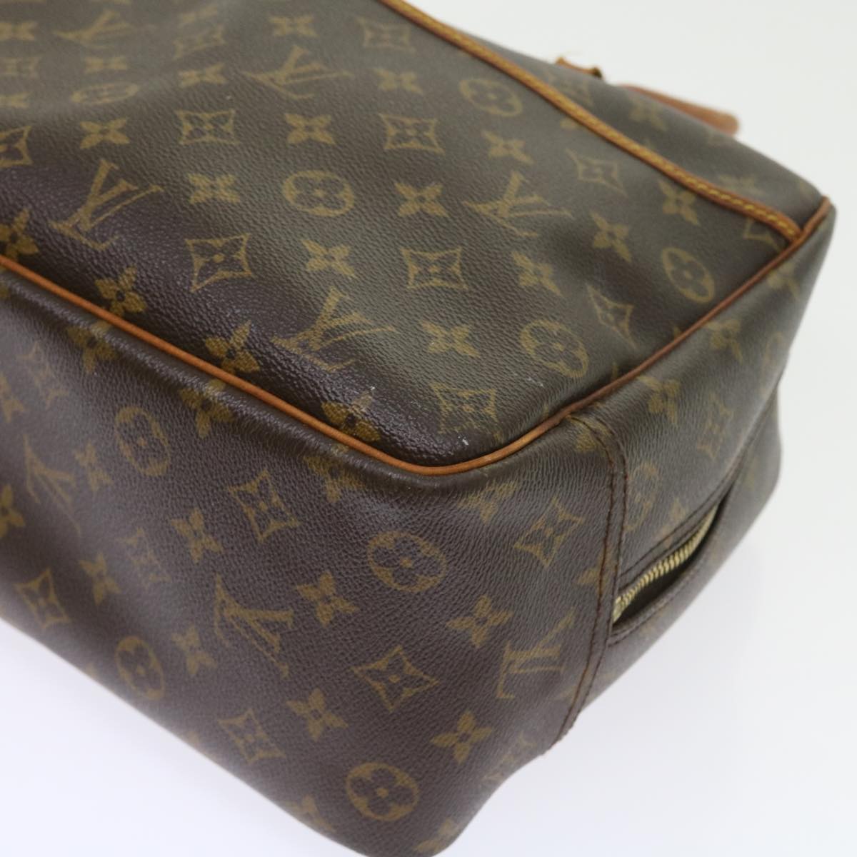 LOUIS VUITTON Monogram Deauville Hand Bag M47270 LV Auth bs9298