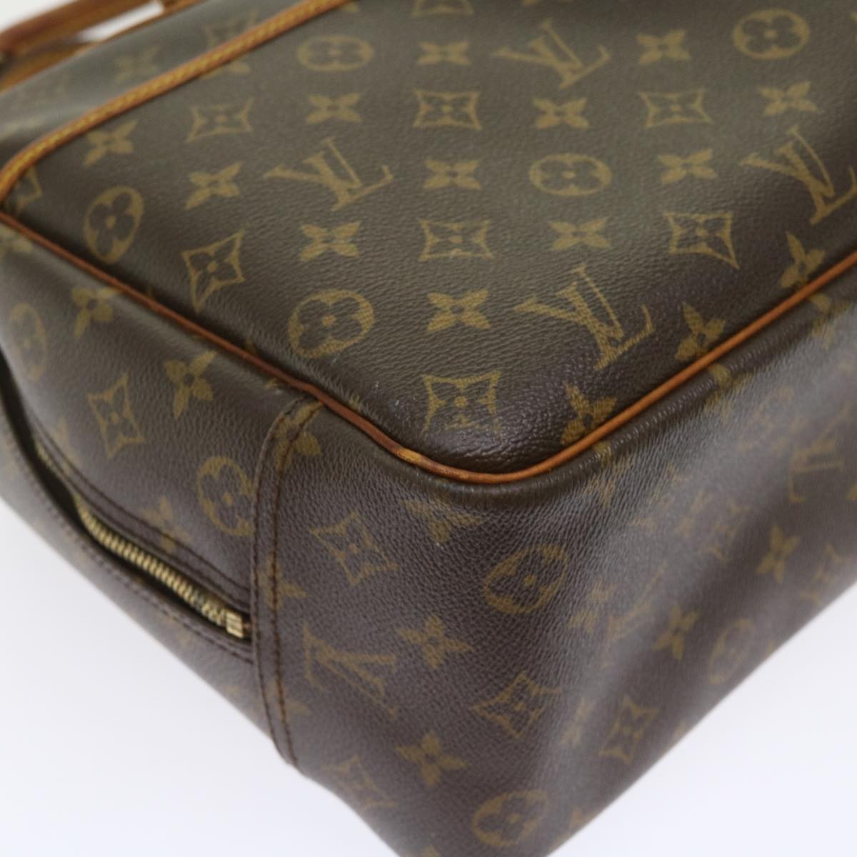 LOUIS VUITTON Monogram Deauville Hand Bag M47270 LV Auth bs9298