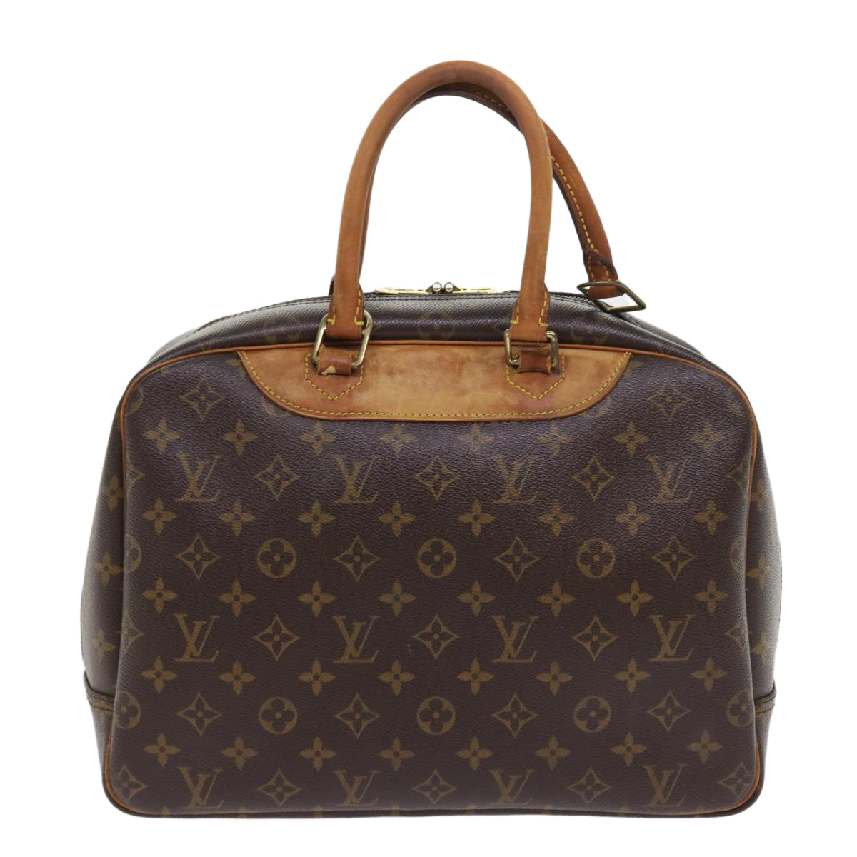 LOUIS VUITTON Monogram Deauville Hand Bag M47270 LV Auth bs9298 - 0