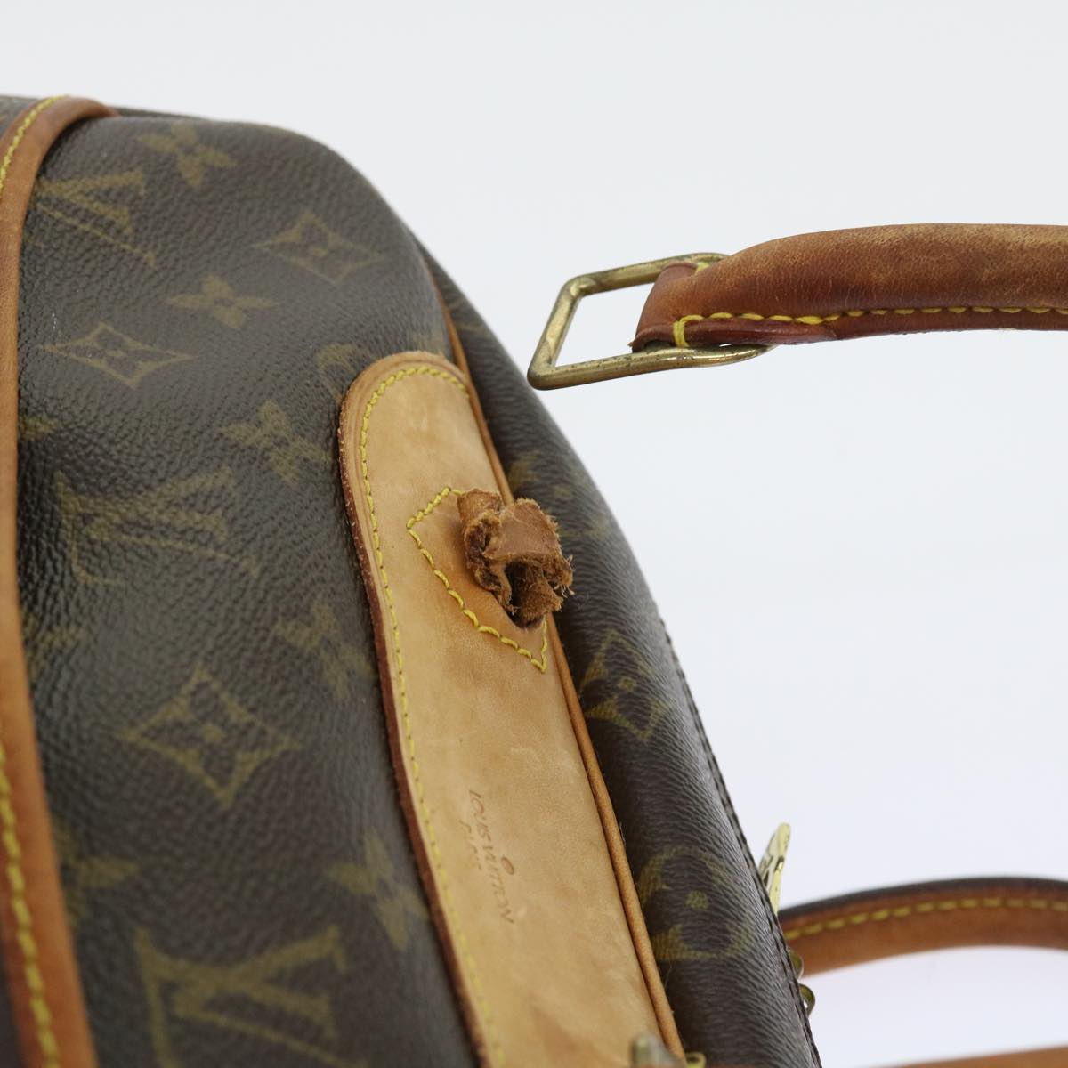 LOUIS VUITTON Monogram Deauville Hand Bag M47270 LV Auth bs9298