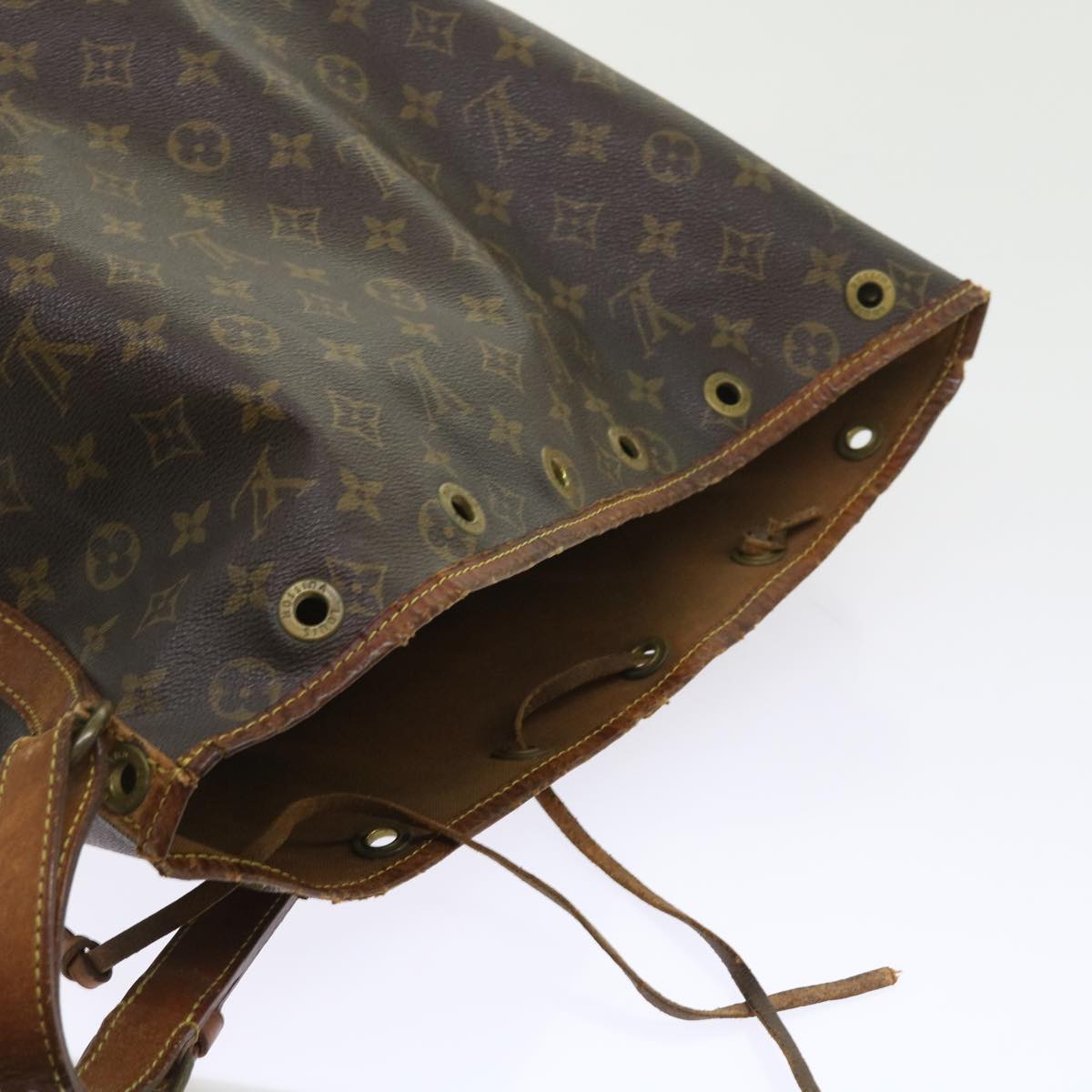 LOUIS VUITTON Monogram Noe Shoulder Bag M42224 LV Auth bs9349