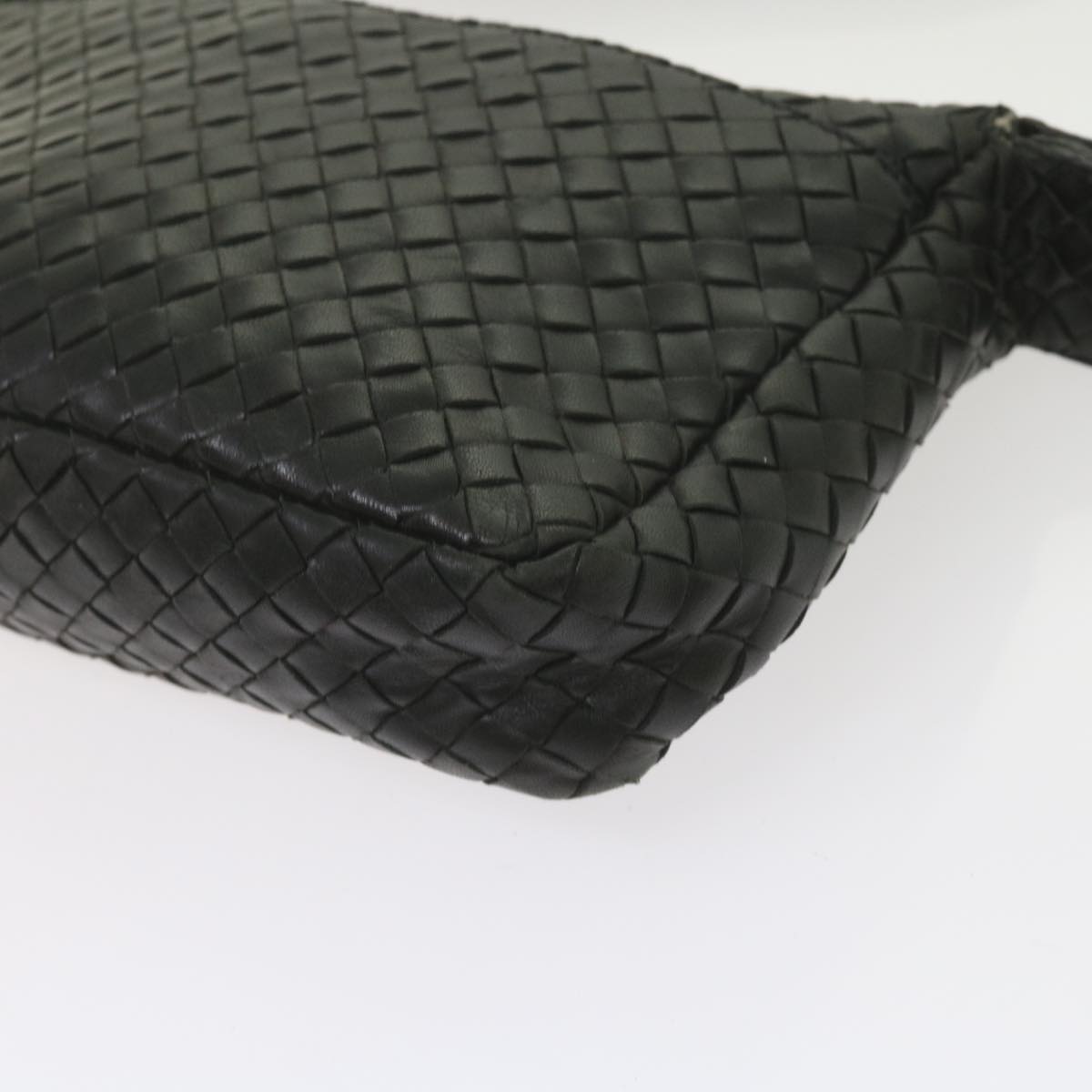 BOTTEGA VENETA Shoulder Bag Nylon 3Set Black Brown Red Auth bs9367