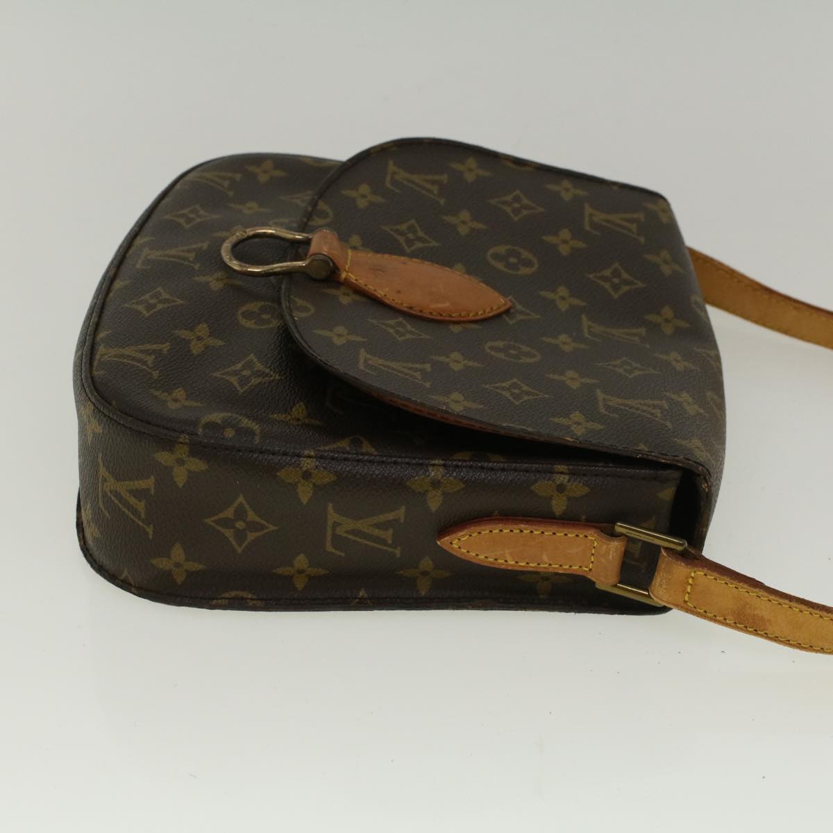 LOUIS VUITTON Monogram Saint Cloud GM Shoulder Bag M51242 LV Auth bs9371