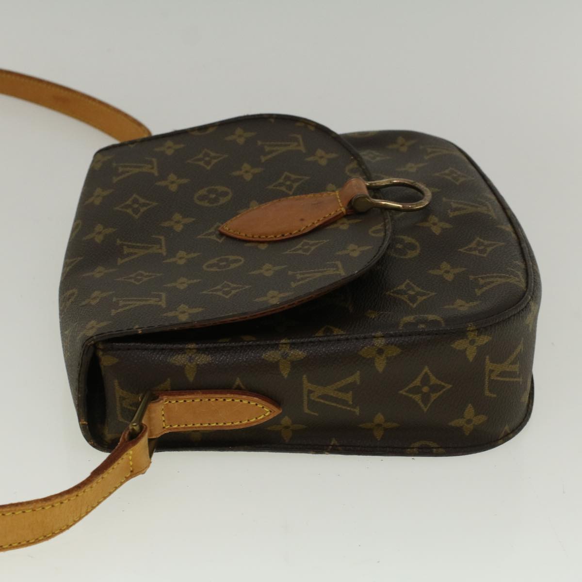 LOUIS VUITTON Monogram Saint Cloud GM Shoulder Bag M51242 LV Auth bs9371