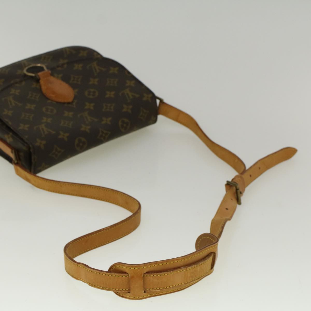 LOUIS VUITTON Monogram Saint Cloud GM Shoulder Bag M51242 LV Auth bs9371