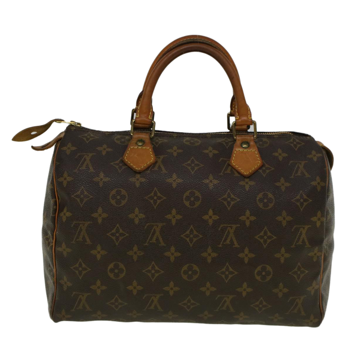 LOUIS VUITTON Monogram Speedy 30 Hand Bag M41526 LV Auth bs9398 - 0