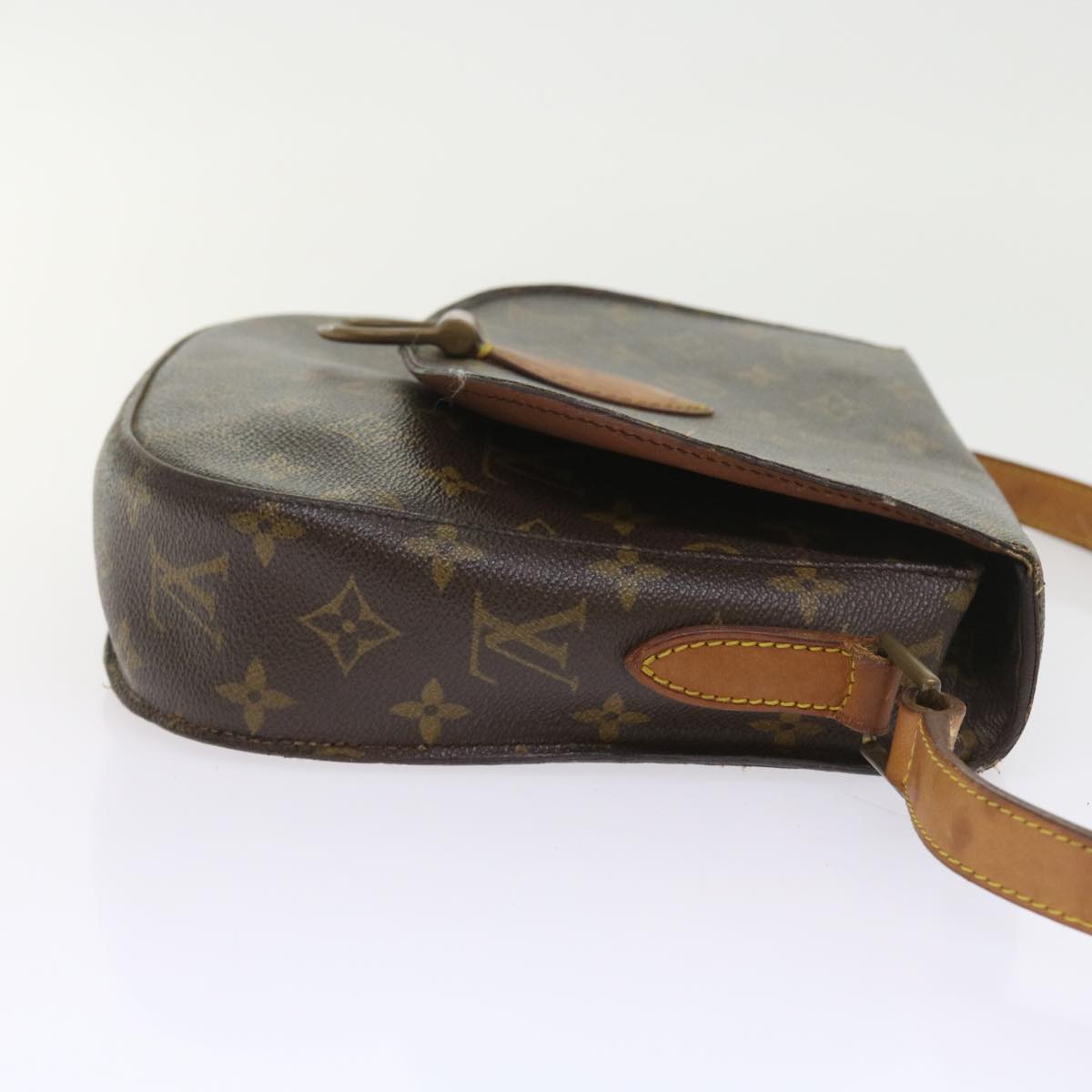 LOUIS VUITTON Monogram Saint Cloud GM Shoulder Bag M51242 LV Auth bs9407