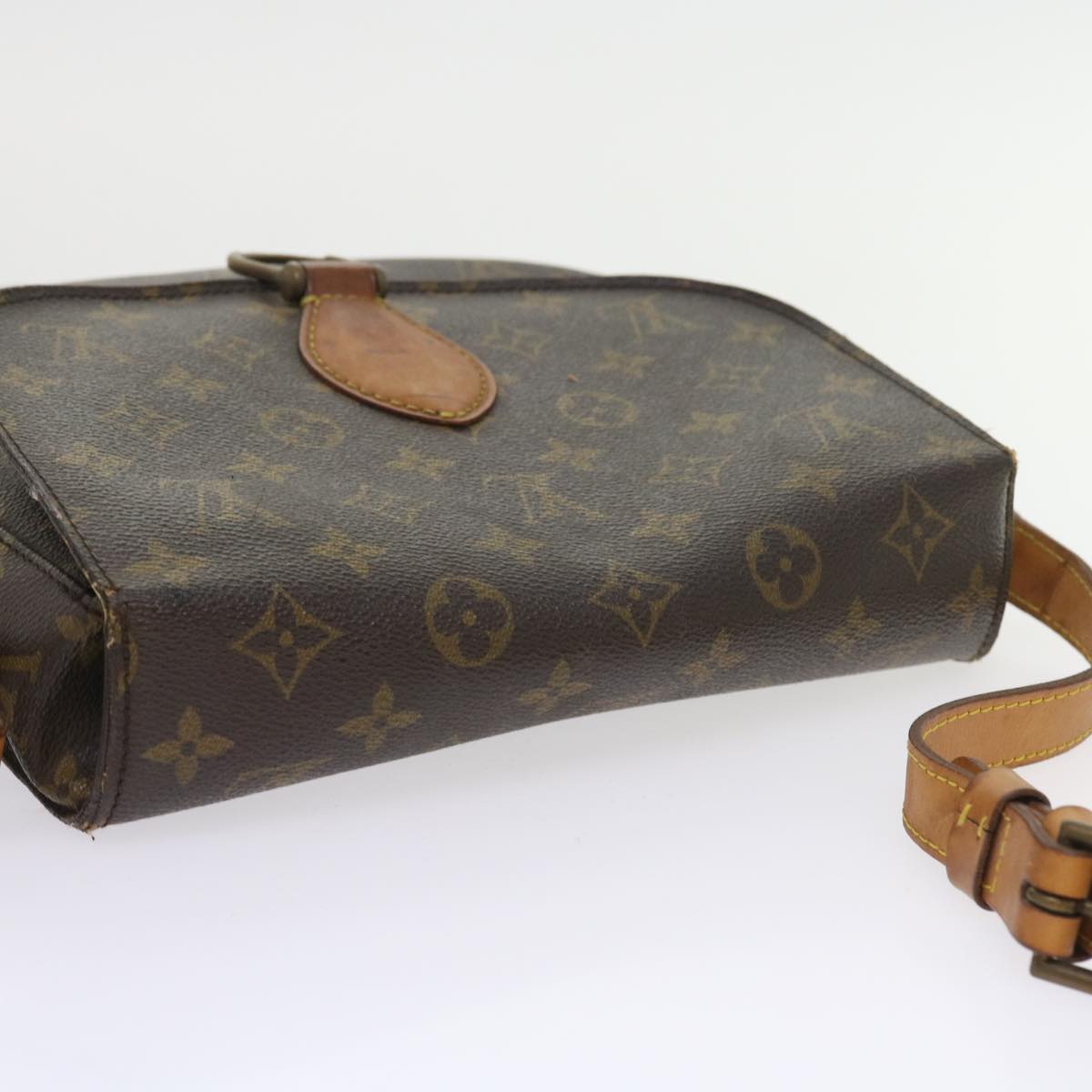 LOUIS VUITTON Monogram Saint Cloud GM Shoulder Bag M51242 LV Auth bs9407