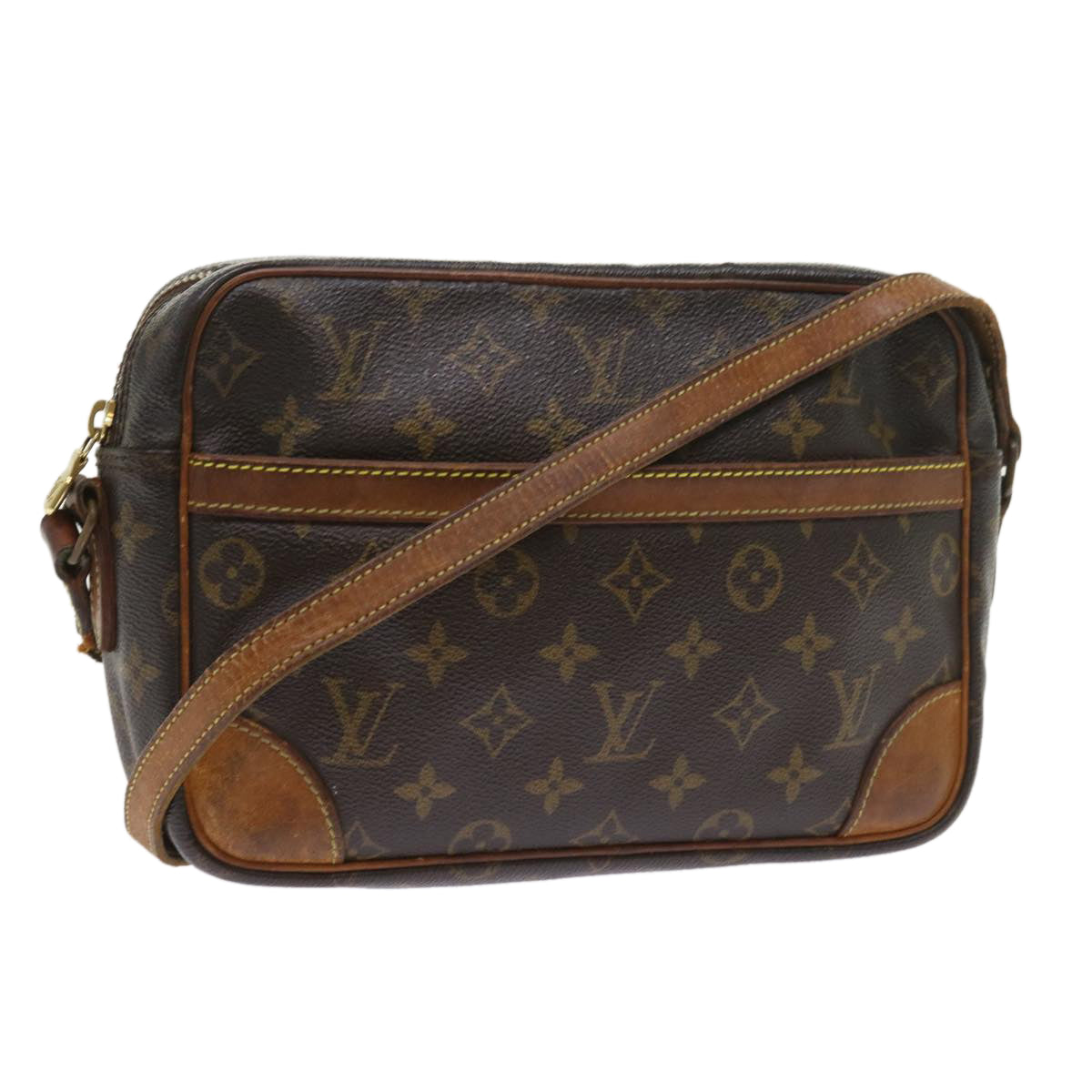 LOUIS VUITTON Monogram Trocadero 27 Shoulder Bag M51274 LV Auth bs9413