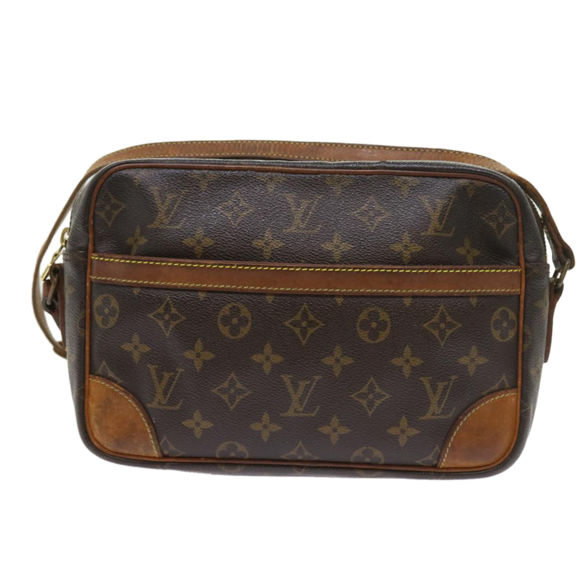 LOUIS VUITTON Monogram Trocadero 27 Shoulder Bag M51274 LV Auth bs9413