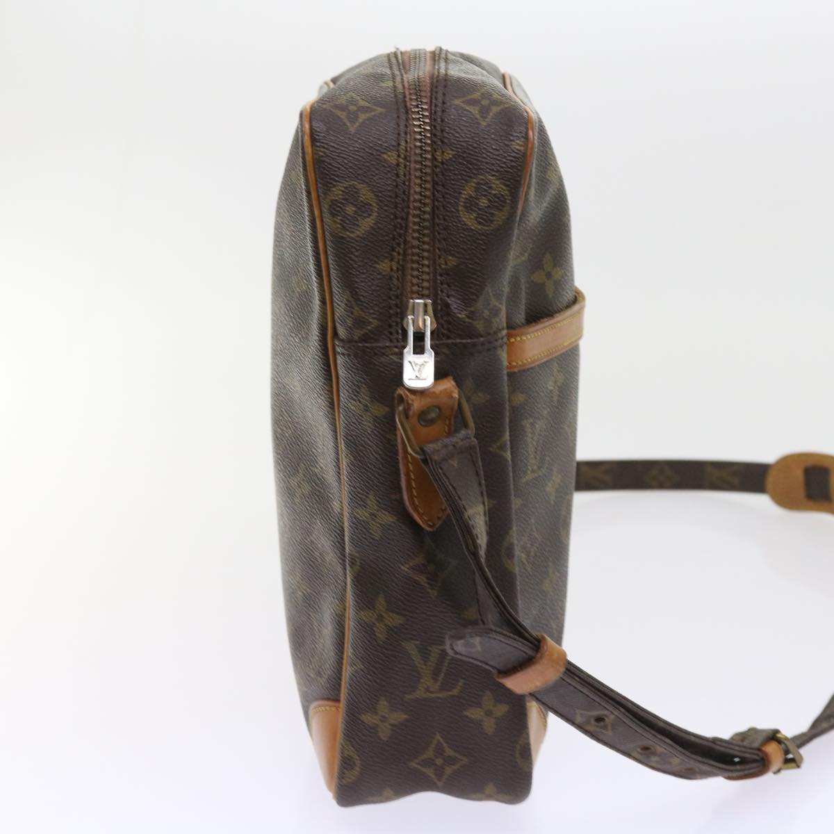 LOUIS VUITTON Monogram Danube MM Shoulder Bag M45264 LV Auth bs9419