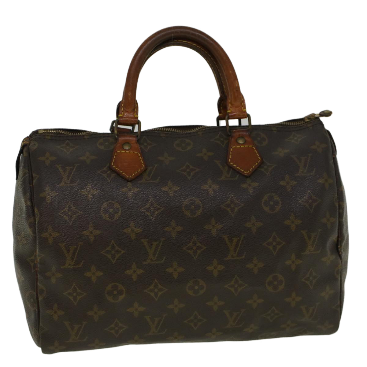 LOUIS VUITTON Monogram Speedy 30 Hand Bag M41526 LV Auth bs9420