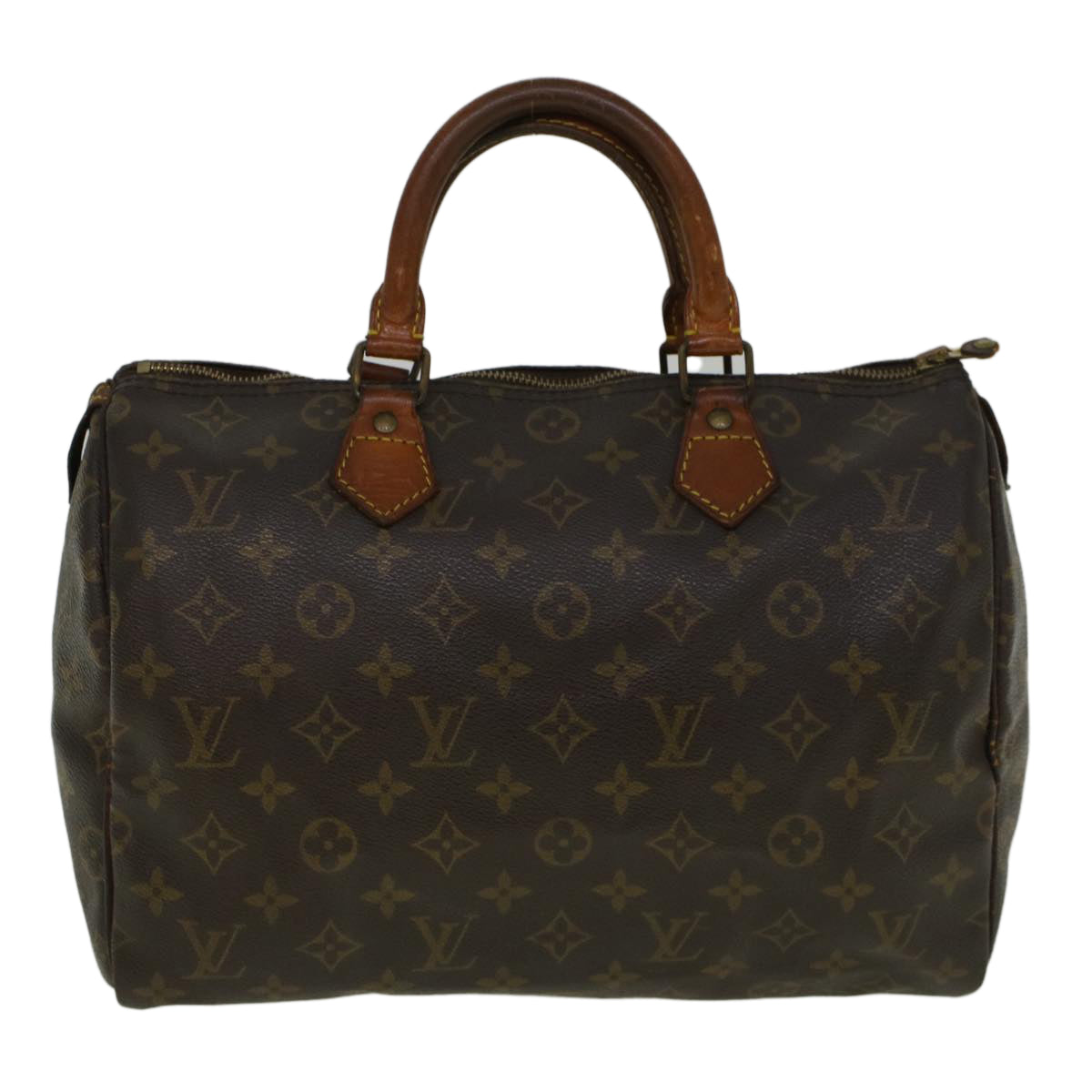 LOUIS VUITTON Monogram Speedy 30 Hand Bag M41526 LV Auth bs9420