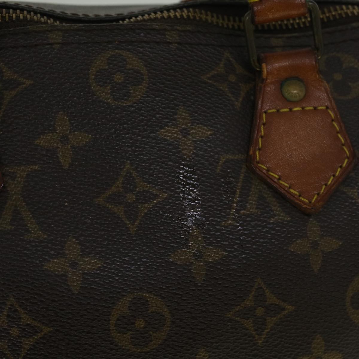 LOUIS VUITTON Monogram Speedy 30 Hand Bag M41526 LV Auth bs9420