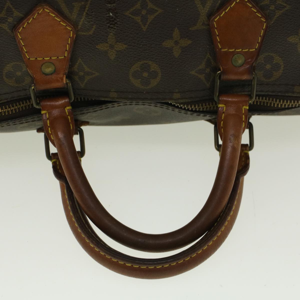 LOUIS VUITTON Monogram Speedy 30 Hand Bag M41526 LV Auth bs9420