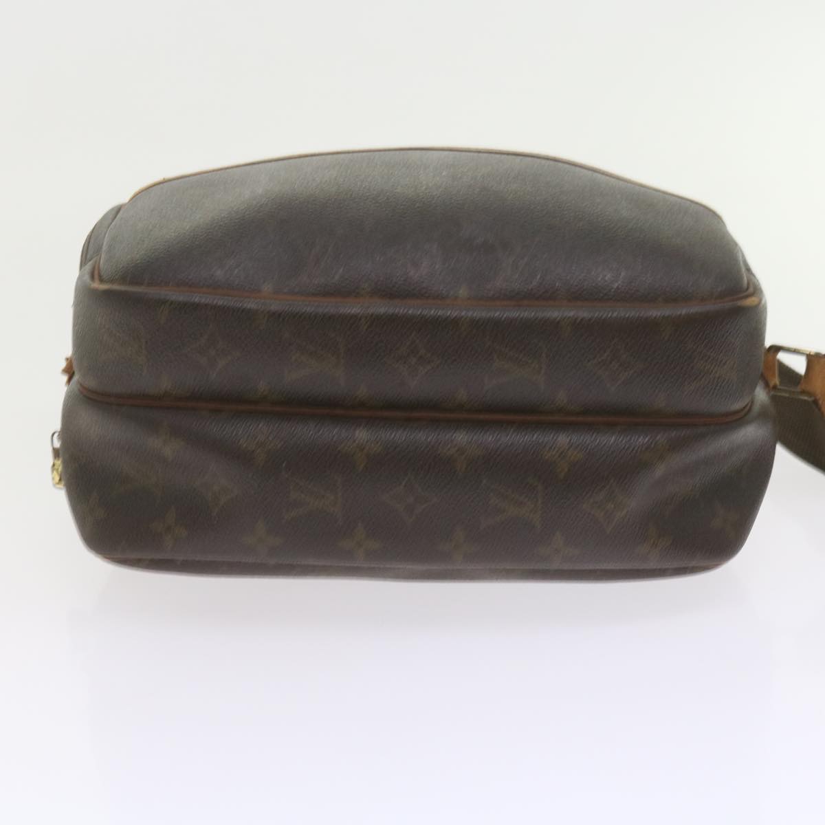 LOUIS VUITTON Monogram Reporter PM Shoulder Bag M45254 LV Auth bs9424