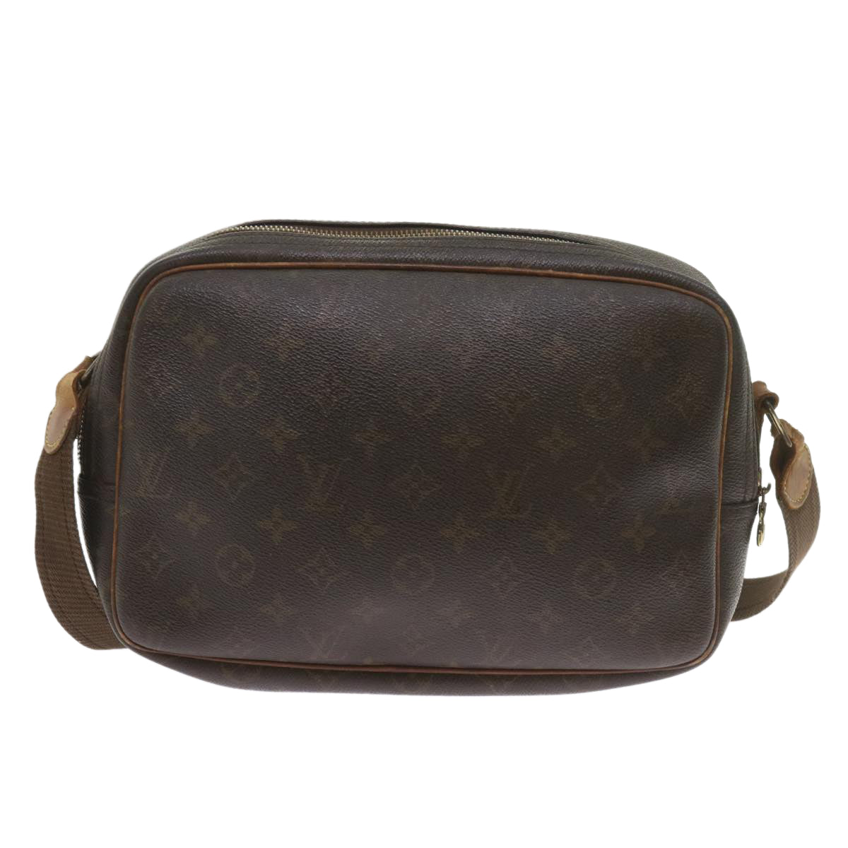 LOUIS VUITTON Monogram Reporter PM Shoulder Bag M45254 LV Auth bs9424