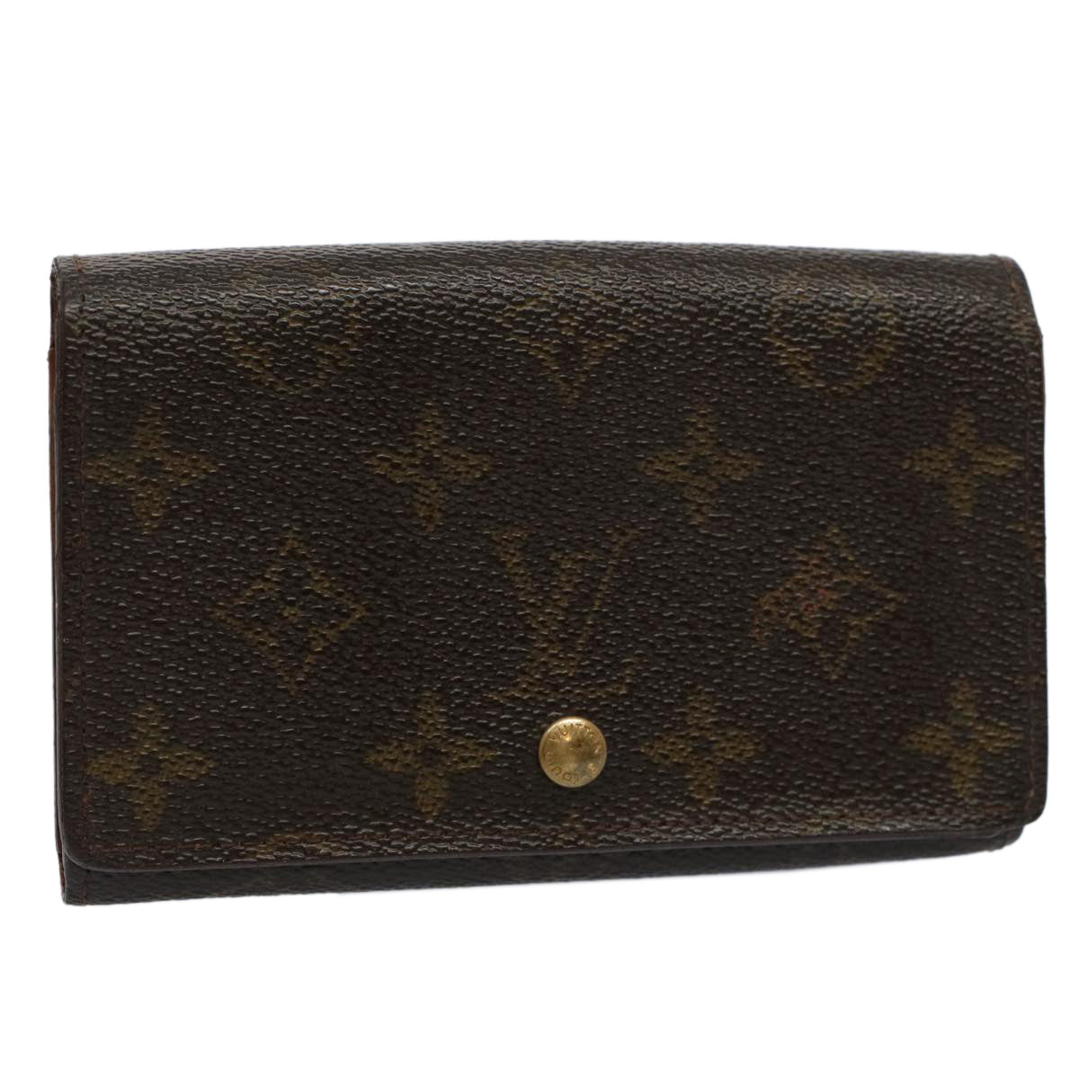 LOUIS VUITTON Monogram Portefeuille Tresol Wallet M61736 LV Auth bs9448