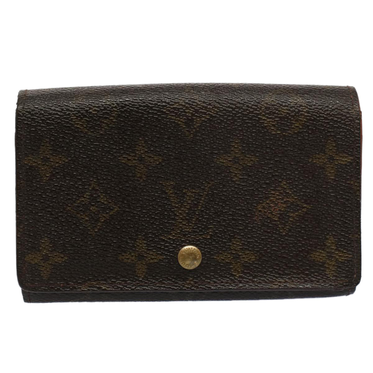 LOUIS VUITTON Monogram Portefeuille Tresol Wallet M61736 LV Auth bs9448