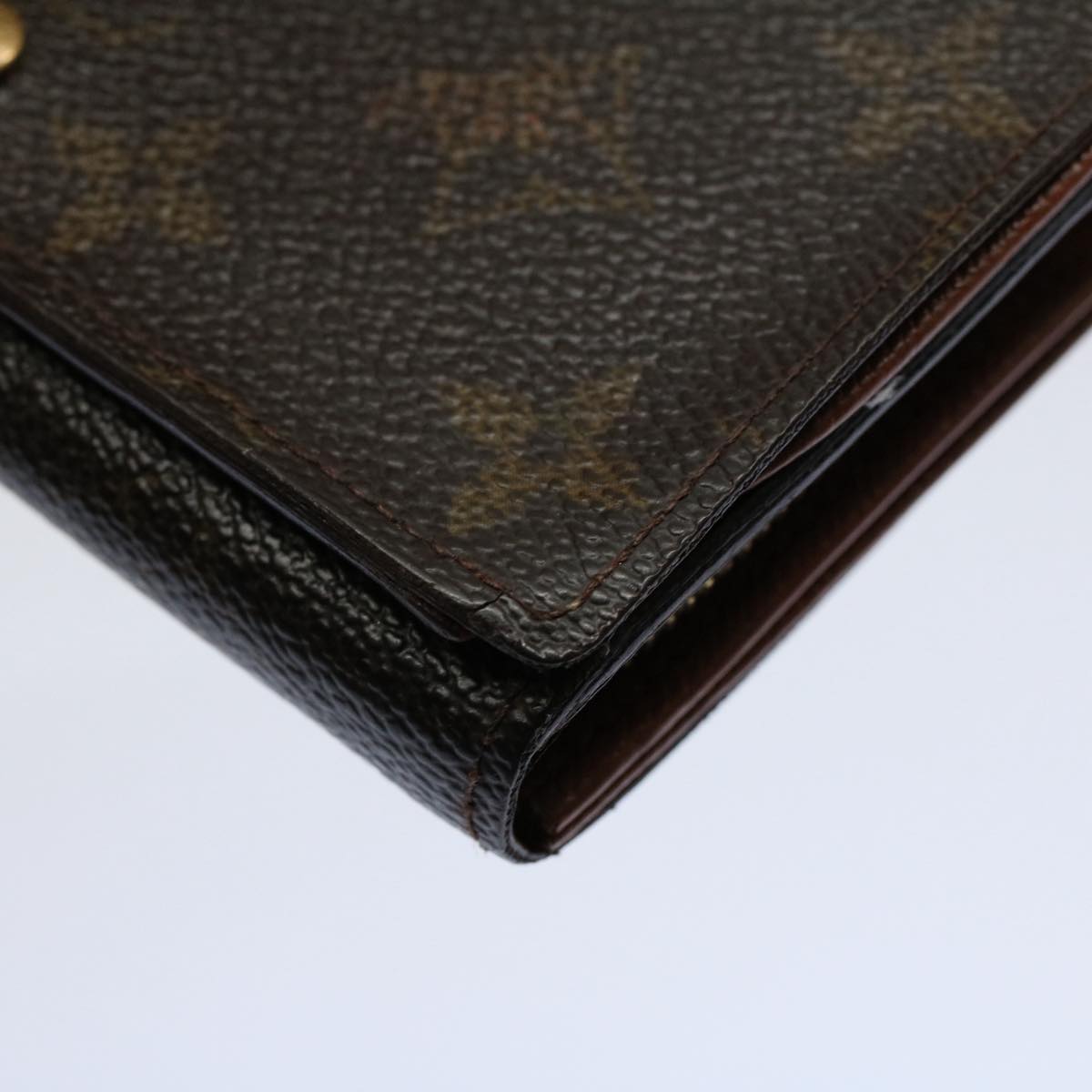 LOUIS VUITTON Monogram Portefeuille Tresol Wallet M61736 LV Auth bs9448