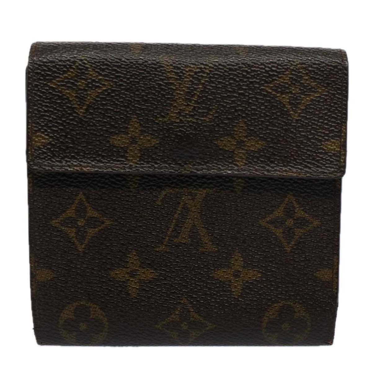 LOUIS VUITTON Monogram Portefeuille Elise Wallet M61654 LV Auth bs9450 - 0