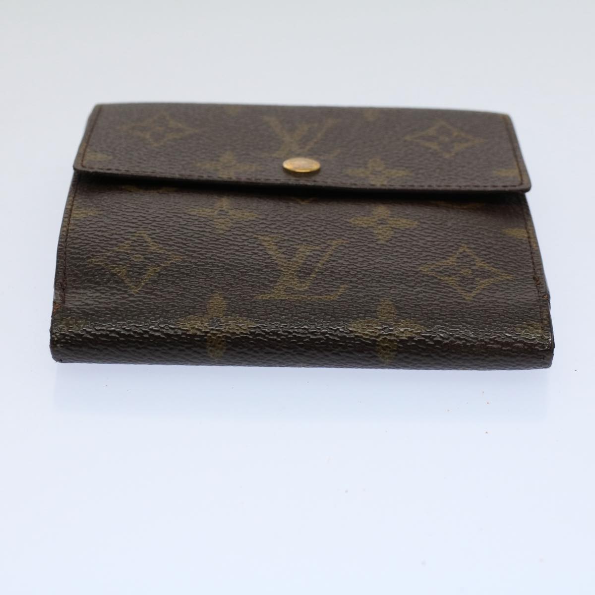 LOUIS VUITTON Monogram Portefeuille Elise Wallet M61654 LV Auth bs9450