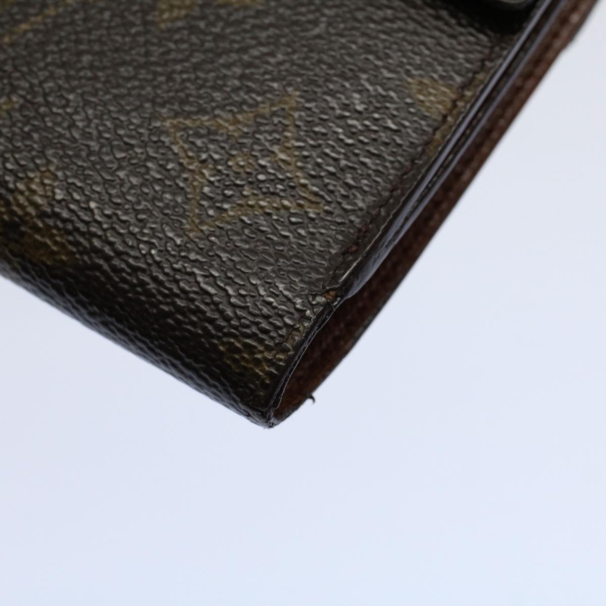 LOUIS VUITTON Monogram Portefeuille Elise Wallet M61654 LV Auth bs9450