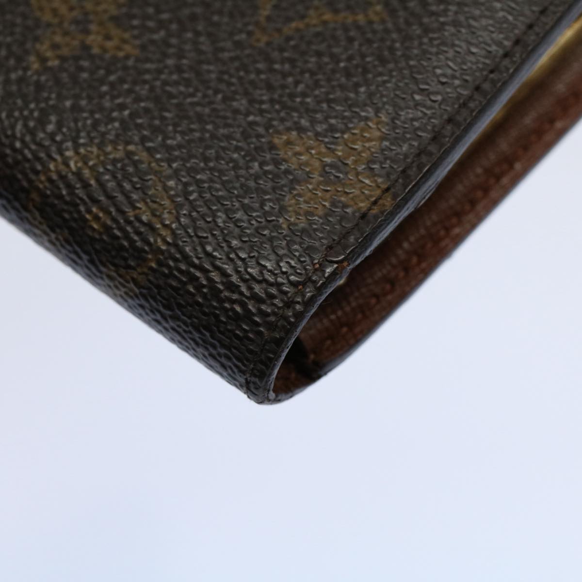 LOUIS VUITTON Monogram Porte Monnaie Billets Viennois Wallet M61663 Auth bs9452