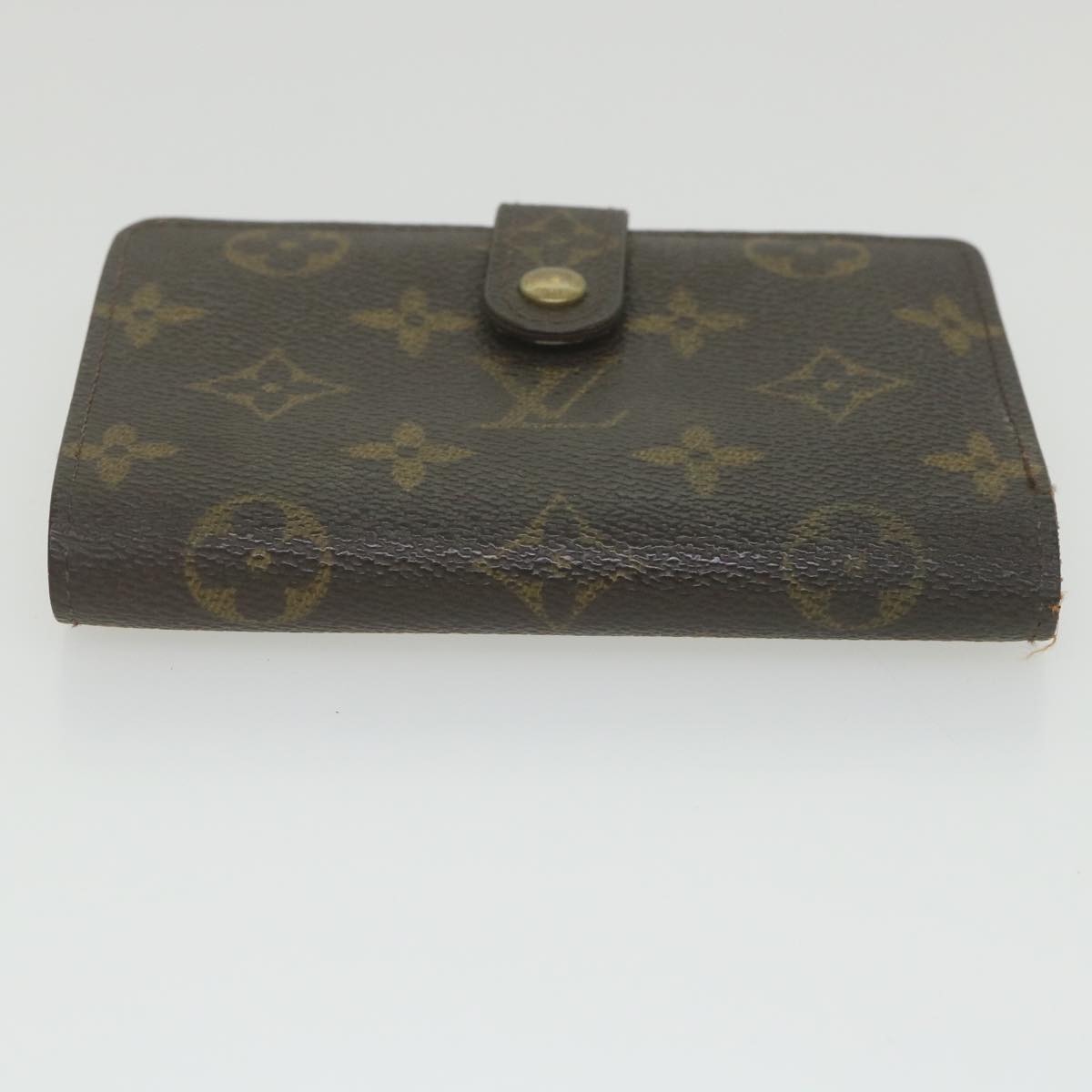 LOUIS VUITTON Monogram Porte Monnaie Billets Viennois Wallet M61663 Auth bs9454