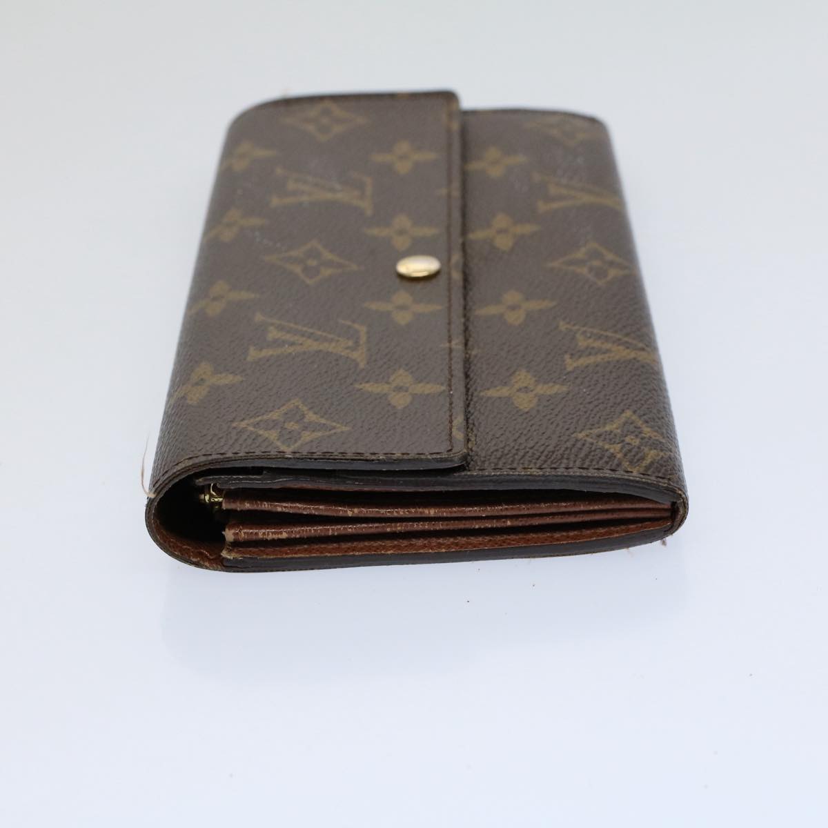 LOUIS VUITTON Monogram Portefeuille Sarah Long Wallet M60531 LV Auth bs9458