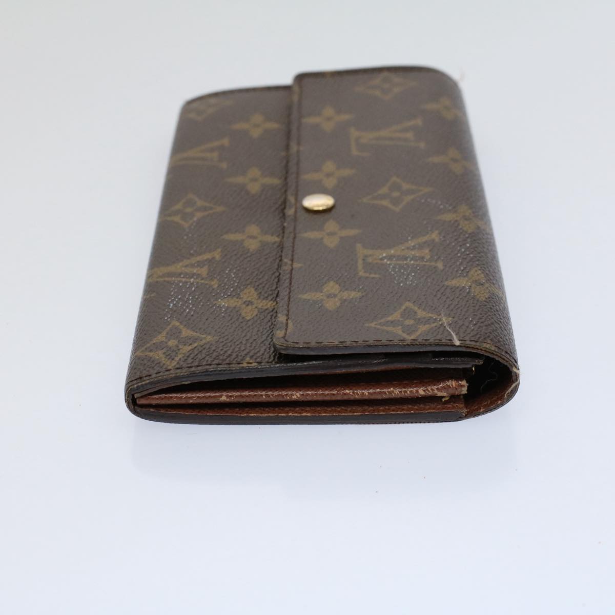 LOUIS VUITTON Monogram Portefeuille Sarah Long Wallet M60531 LV Auth bs9458