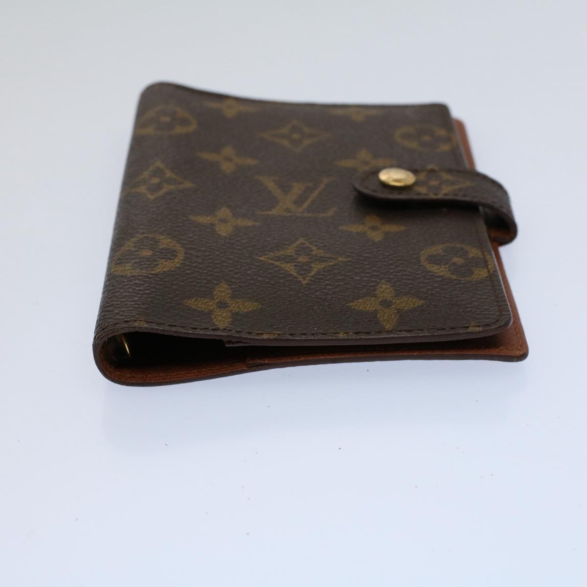 LOUIS VUITTON Monogram Agenda PM Day Planner Cover R20005 LV Auth bs9469