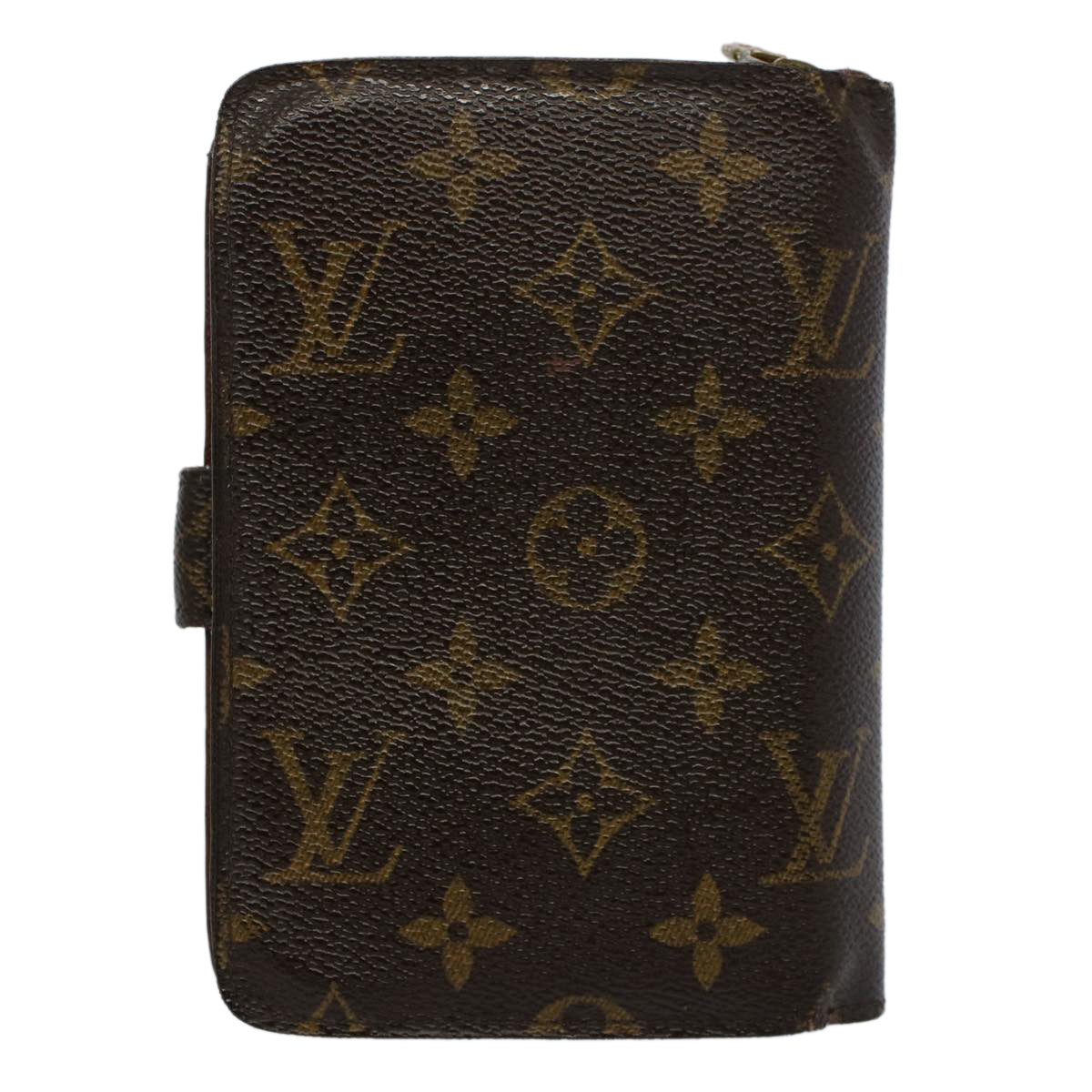 LOUIS VUITTON Monogram Porto Papie Zip Wallet M61207 LV Auth bs9470 - 0