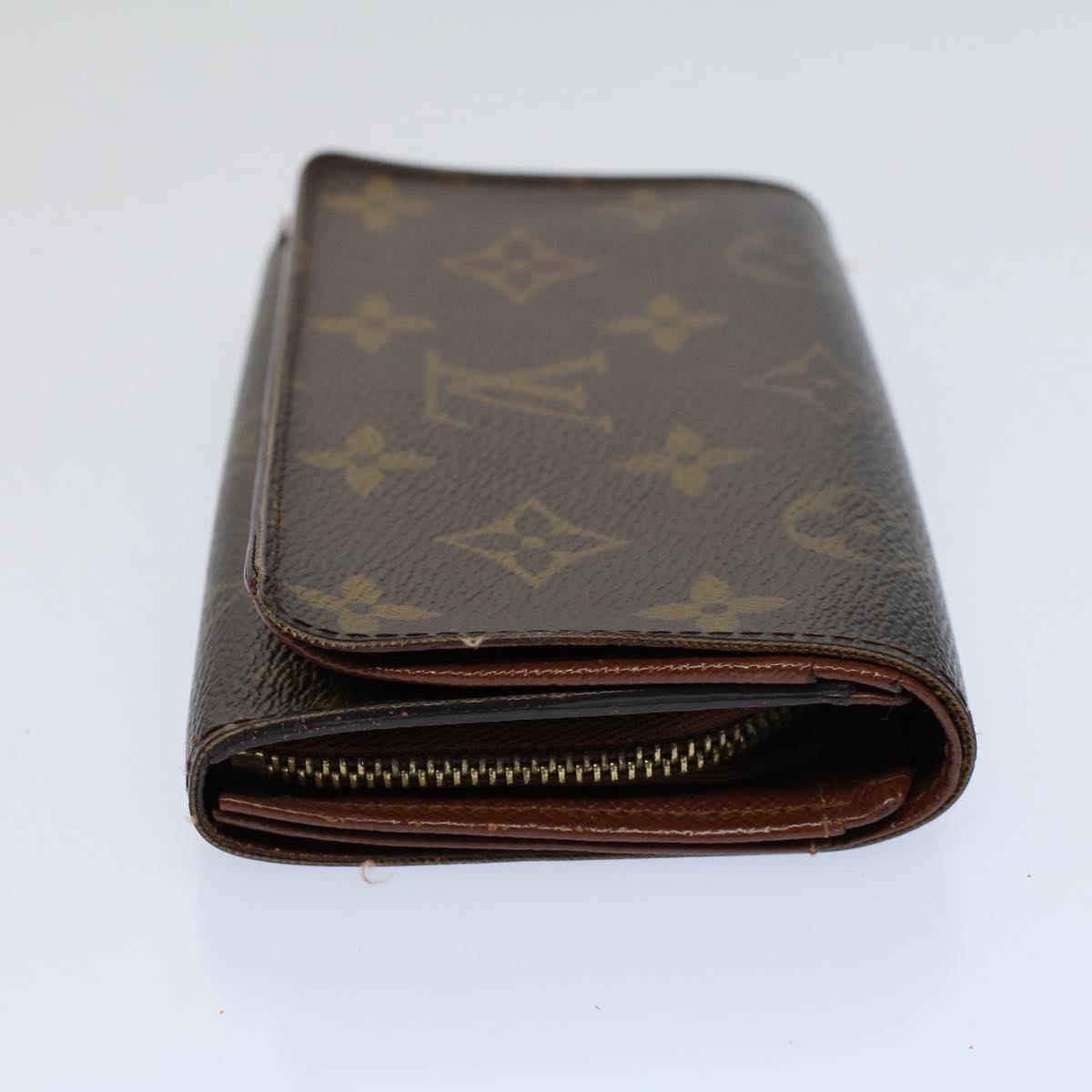 LOUIS VUITTON Monogram Portefeuille Tresol Wallet M61736 LV Auth bs9474