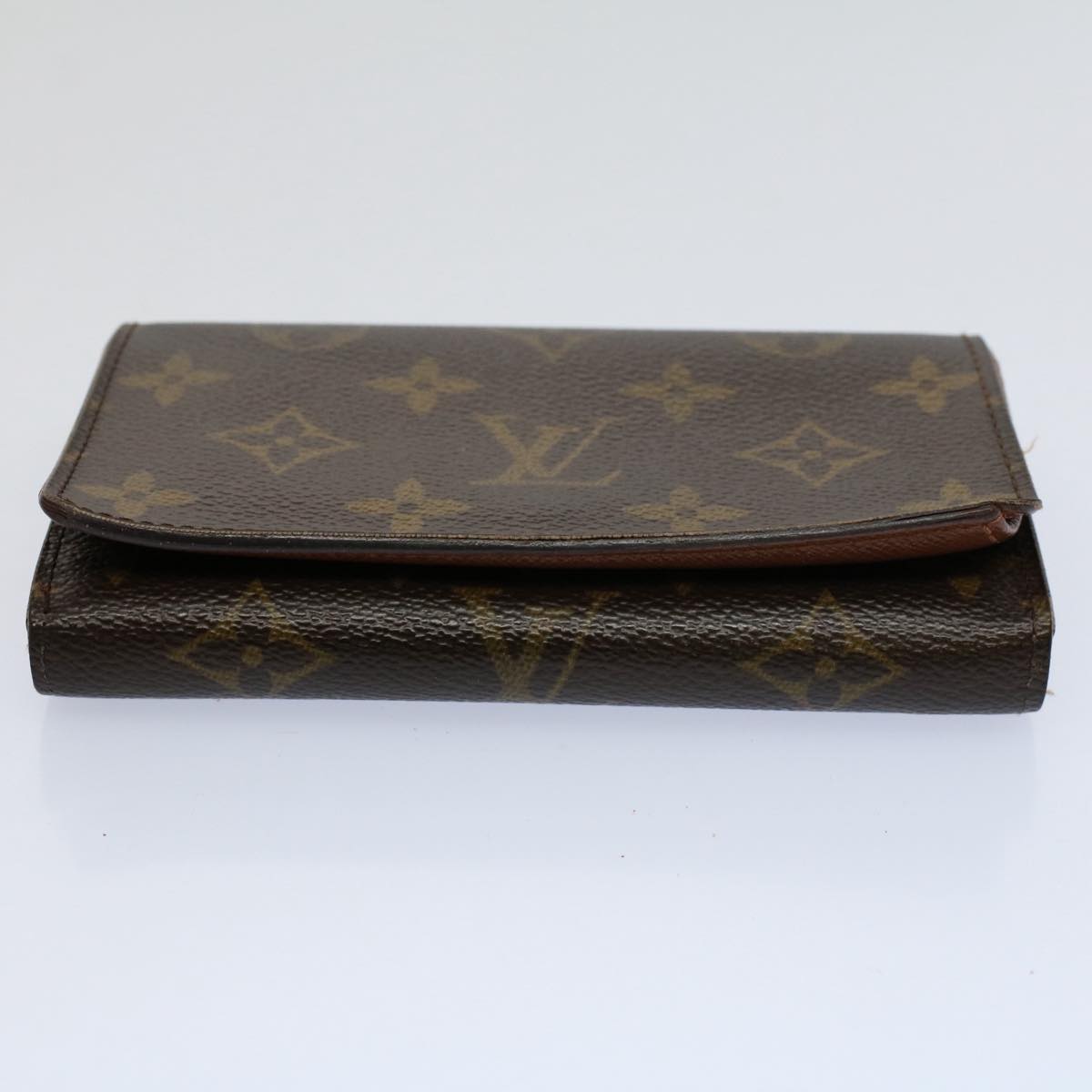 LOUIS VUITTON Monogram Portefeuille Tresol Wallet M61736 LV Auth bs9474