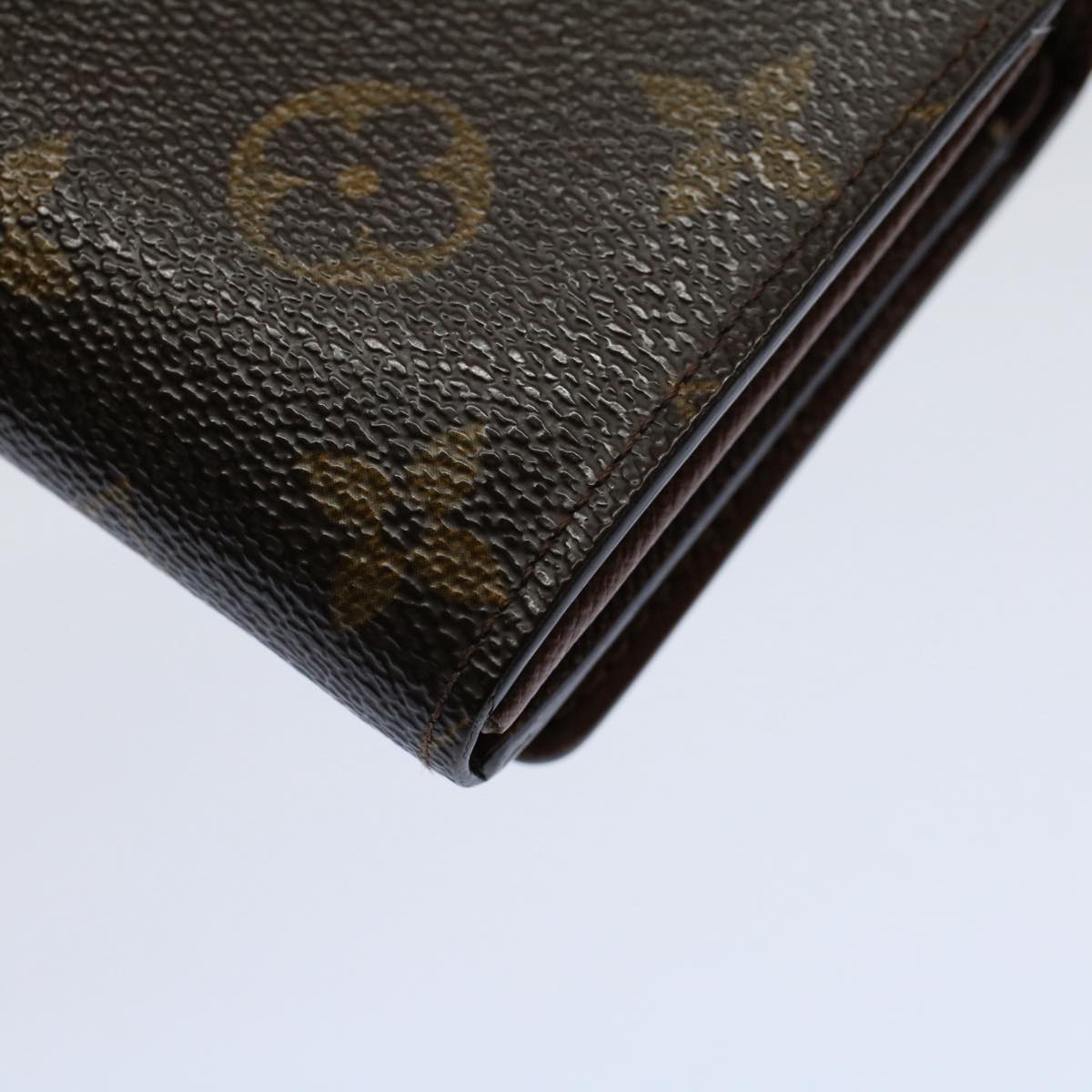 LOUIS VUITTON Monogram Portefeuille Tresol Wallet M61736 LV Auth bs9494