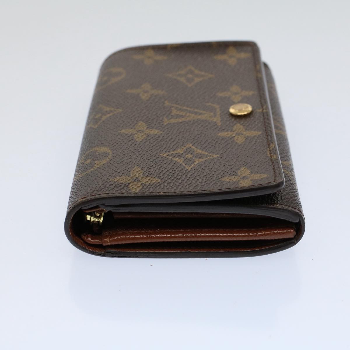 LOUIS VUITTON Monogram Portefeuille Tresol Wallet M61736 LV Auth bs9494