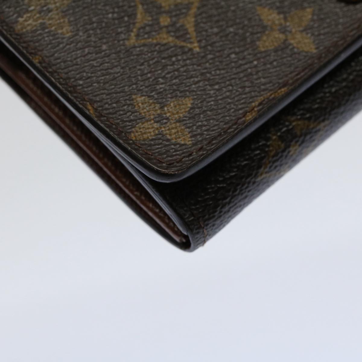 LOUIS VUITTON Monogram Portefeuille Tresol Wallet M61736 LV Auth bs9494