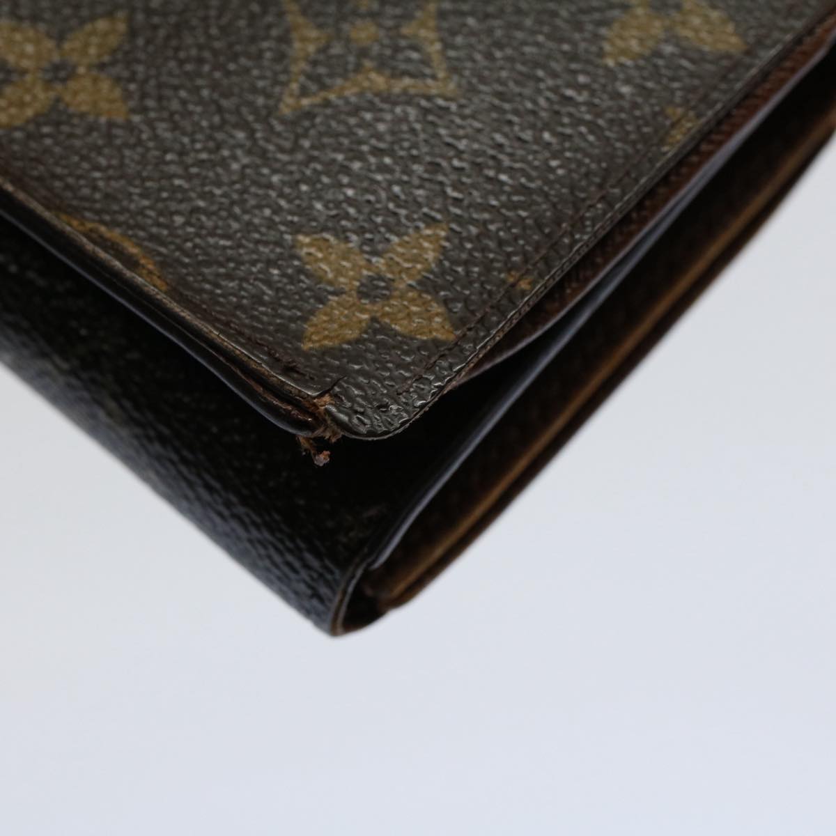 LOUIS VUITTON Monogram Portefeuille Tresol Wallet M61736 LV Auth bs9499