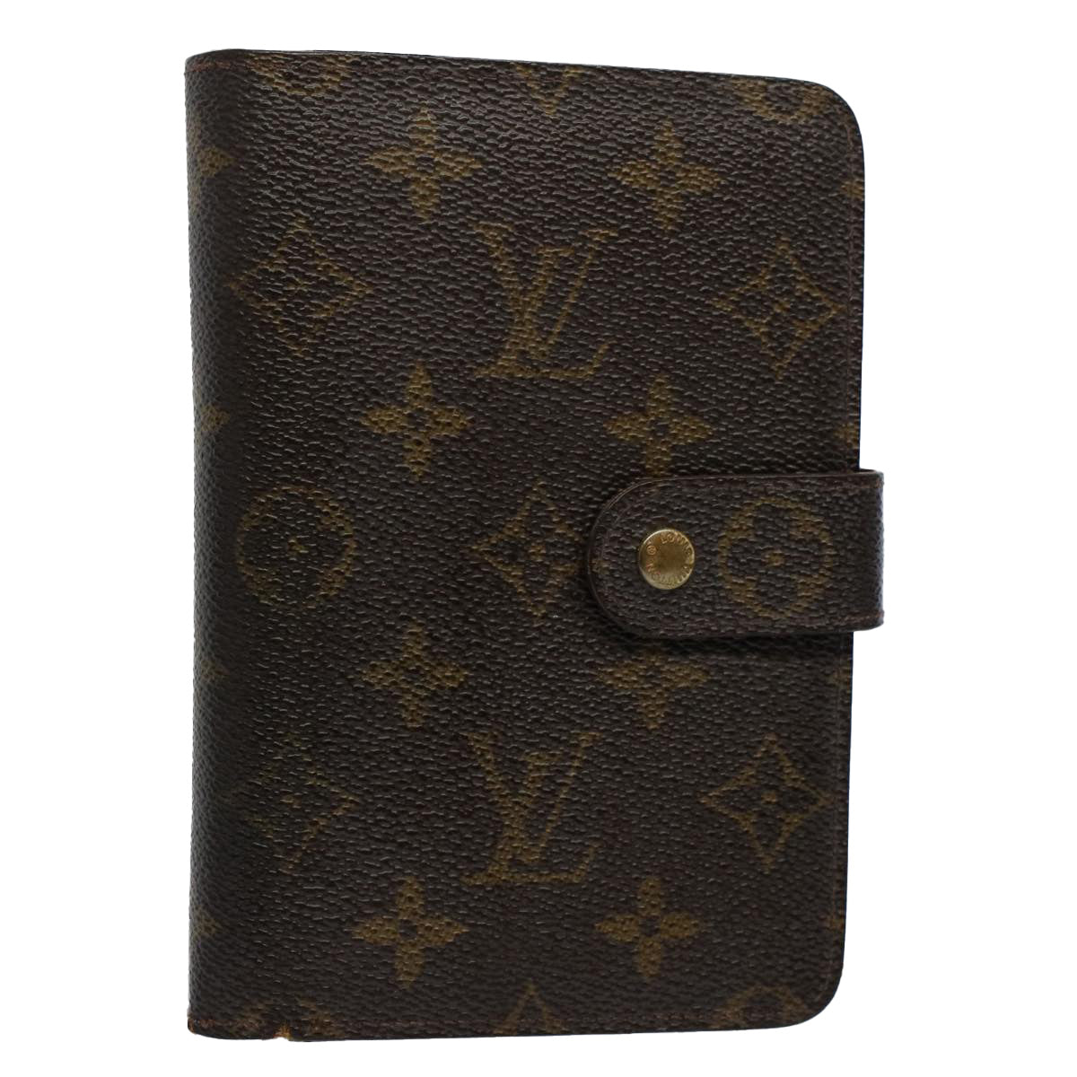 LOUIS VUITTON Monogram Porto Papie Zip Wallet M61207 LV Auth bs9502