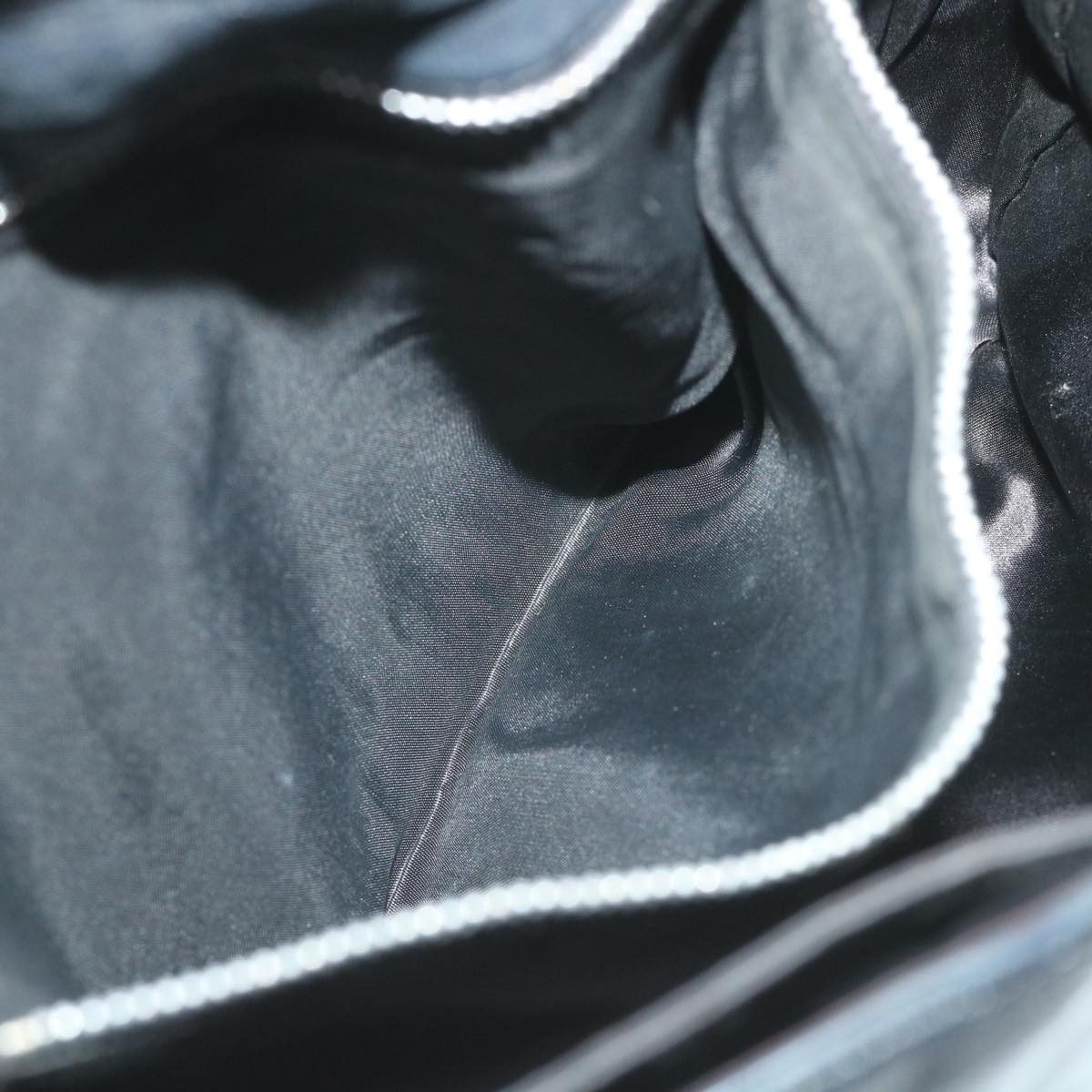 BALLY Shoulder Bag Leather Black Auth bs9505