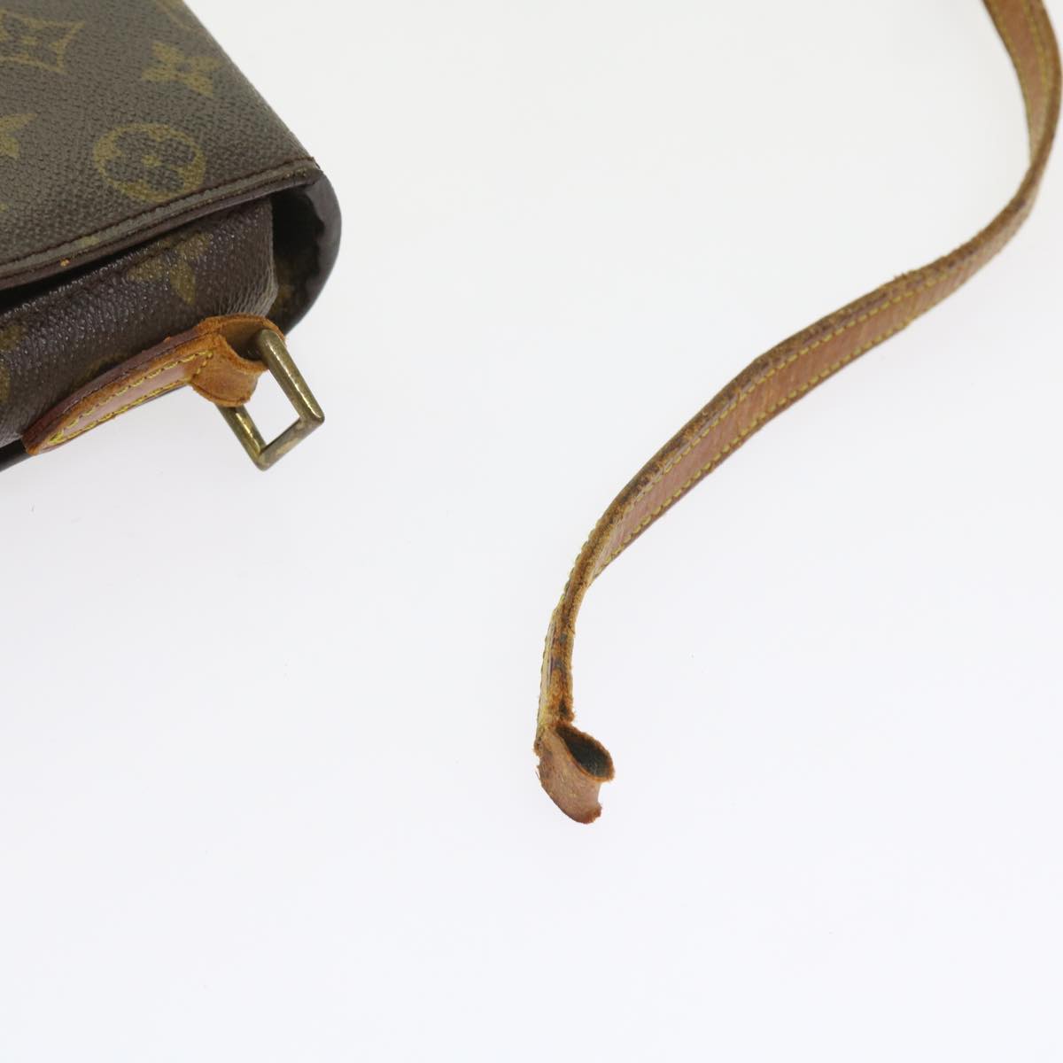 LOUIS VUITTON Monogram Saint Cloud MM Shoulder Bag M51243 LV Auth bs9518