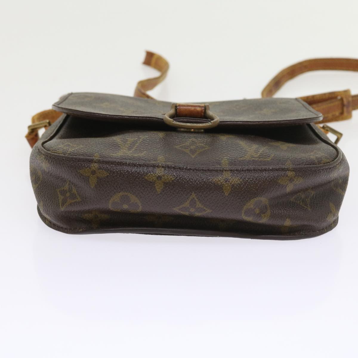 LOUIS VUITTON Monogram Saint Cloud MM Shoulder Bag M51243 LV Auth bs9518