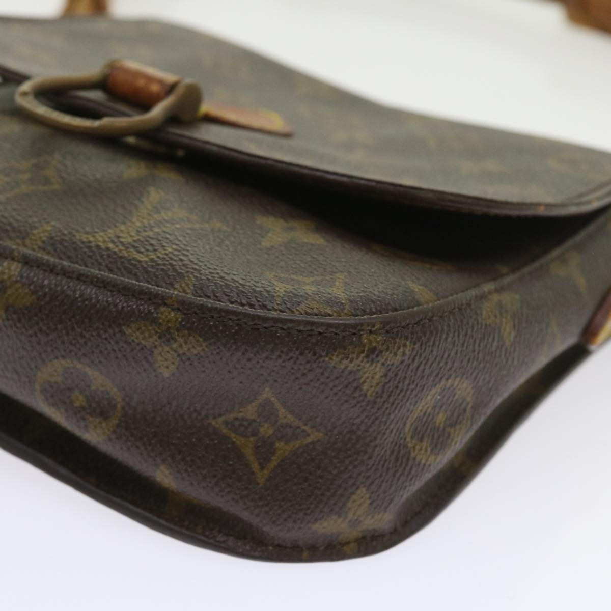 LOUIS VUITTON Monogram Saint Cloud MM Shoulder Bag M51243 LV Auth bs9518