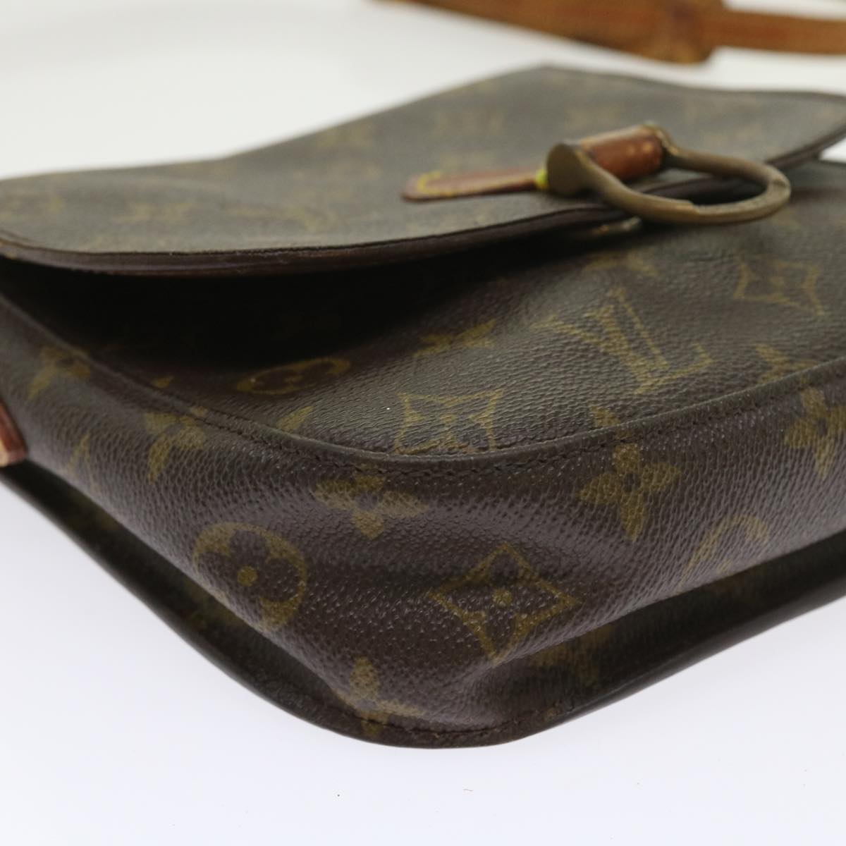 LOUIS VUITTON Monogram Saint Cloud MM Shoulder Bag M51243 LV Auth bs9518